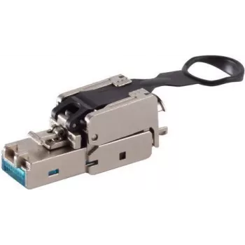 Złącze przewodowe RJ-45 ShiverPeaks BS08-51004 srebrny wtyk męski