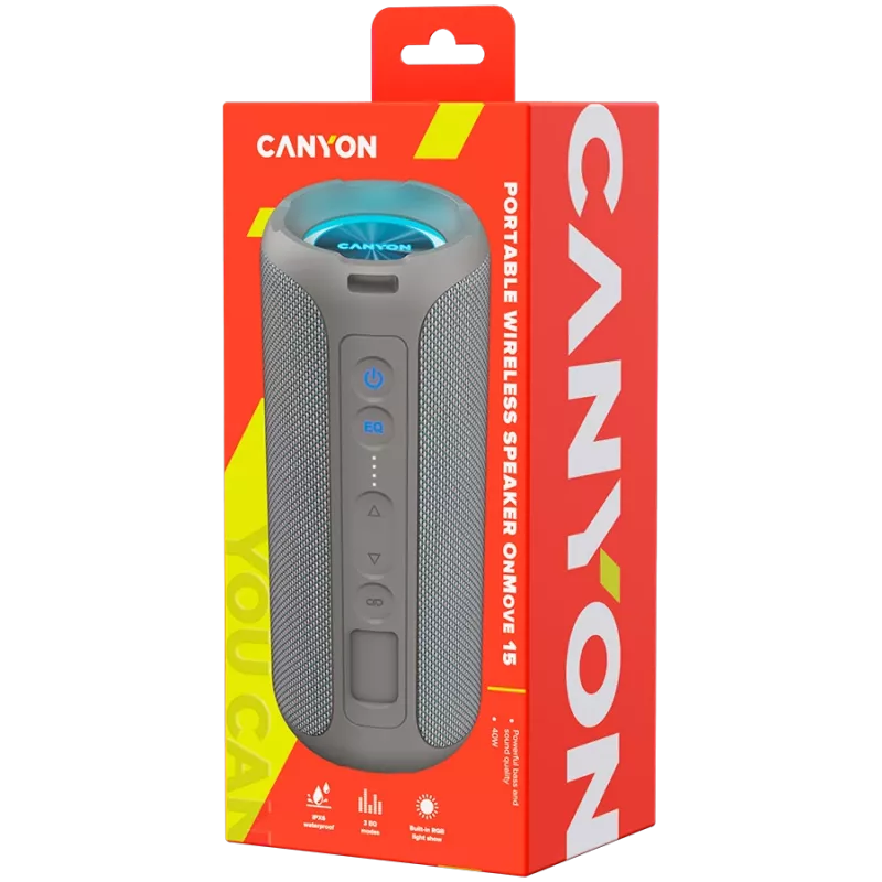 Canyon CNE-CBTSP15BG Głośnik przenośny Beżowy