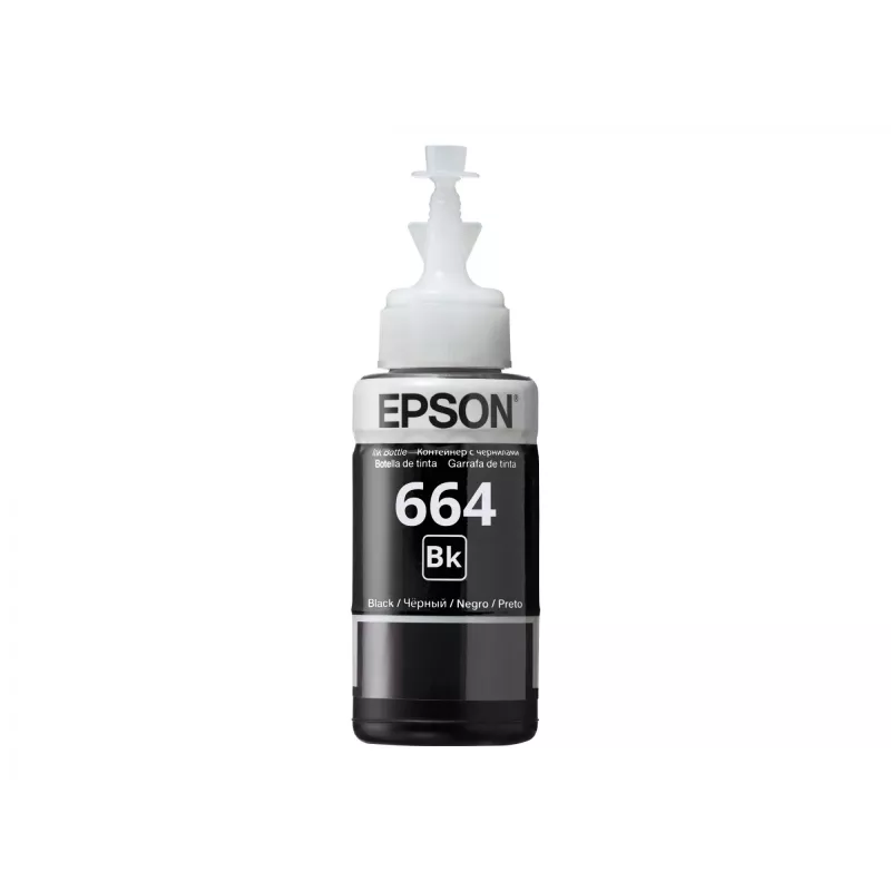 Ink Bottle Epson T6641 70ml Czarny