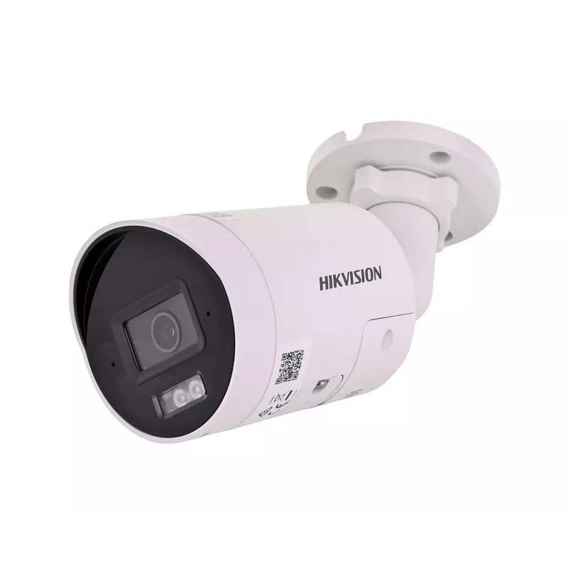 Kamera bezpieczeństwa Hikvision Pro Series z AcuSense DS-2CD2046G2H-I2U/SL(2.8MM) typu bullet IP do zastosowań zewnętrznych, rozdzielczość 2688 x 1520 pikseli, montaż sufitowy/ścienny