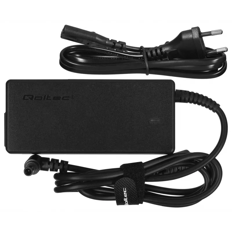 Ładowarka do urządzeń mobilnych QOLTEC 51773, 42 W, 14 V 3 A, wejście 220–240 V 50/60 Hz, czarna, kabel 1,19 m