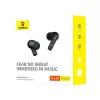 Baseus Bowie E20 Słuchawki bezprzewodowe douszne do rozmów/muzyki Bluetooth czarne