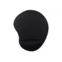 Podkładka pod mysz GEMBIRD MP-ERGO-01, piankowa podpórka pod nadgarstek, 240×200 mm, grubość 4 mm, czarna