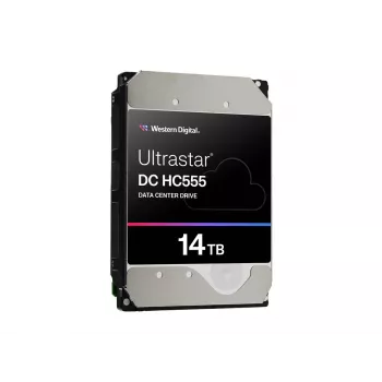 WD Ultrastar DC HC555 - Festplatte - Datencenter - 14TB - intern - 3,5 (8,9 cm) - SATA 6Gb/s - 7200 rpm - Puffer: 512MB (0B48721)