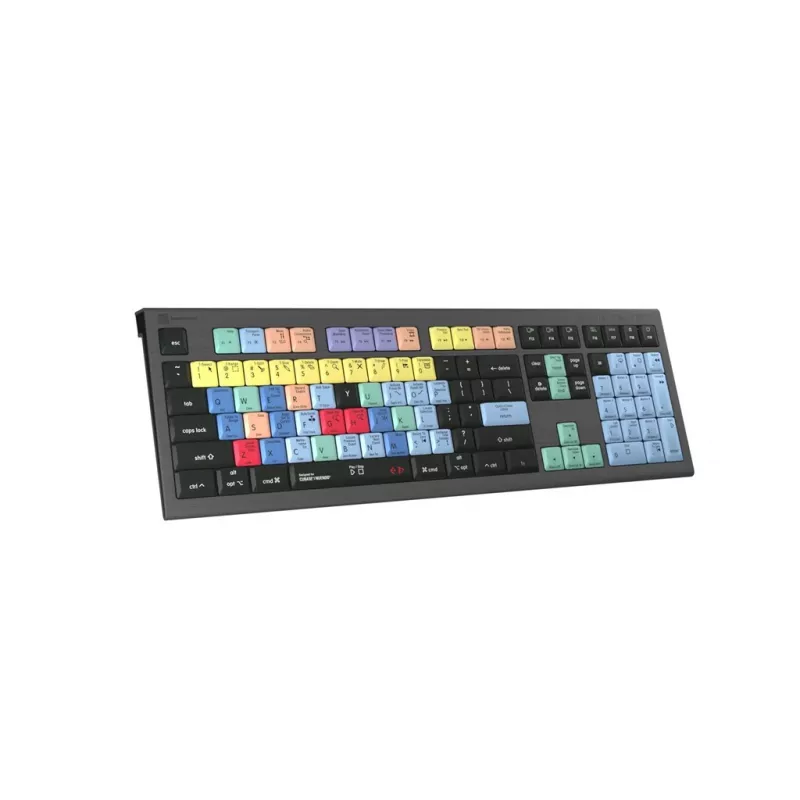 Logickeyboard LKB-CBASE-A2M-UK Klawiatura uniwersalna USB QWERTY UK English Czarna