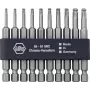 Zestaw bitów wkrętakowych Wiha 32804 — 10 szt., Torx T10–T30, 70 mm