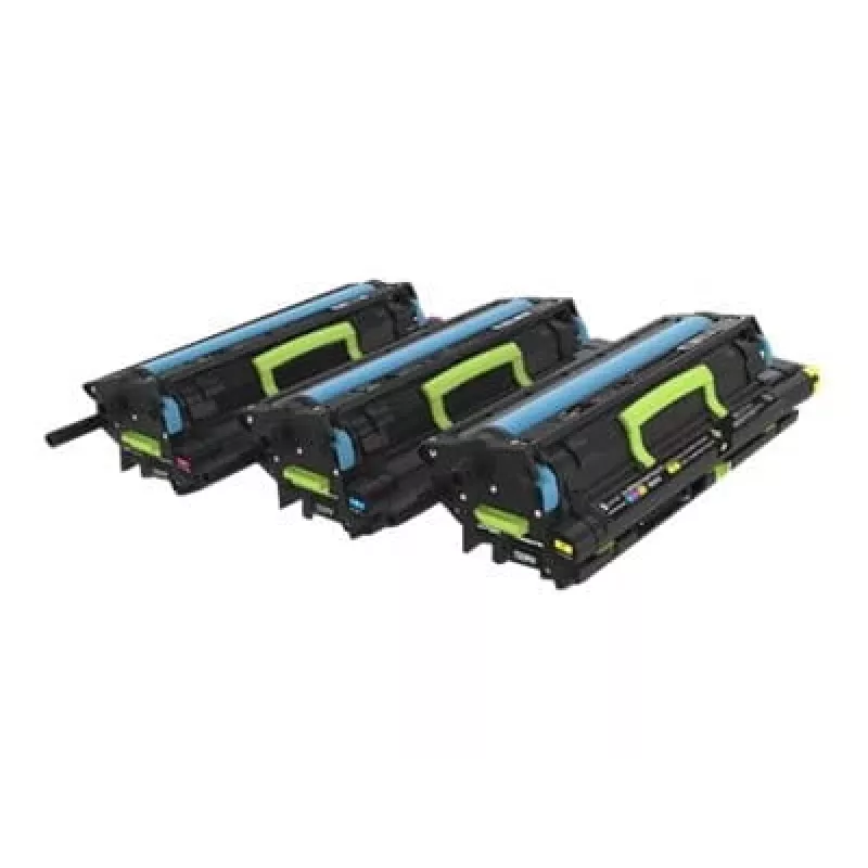 Lexmark - Żółty, Cyjan, Magenta - Oryginalny - zestaw jednostki wywołującej / fotoprzewodnika LCCP, LRP - do Lexmark CS820, CX825, CX860 (72K0FV0)