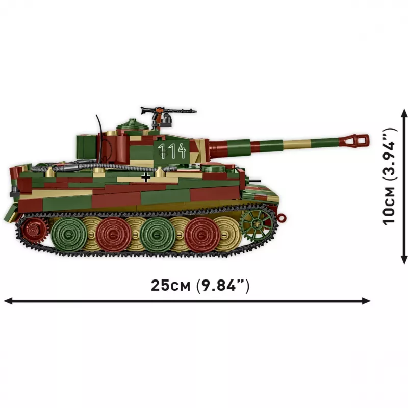 Klocki Pz.Kpfw. VI Tiger wersja E 870 klocków