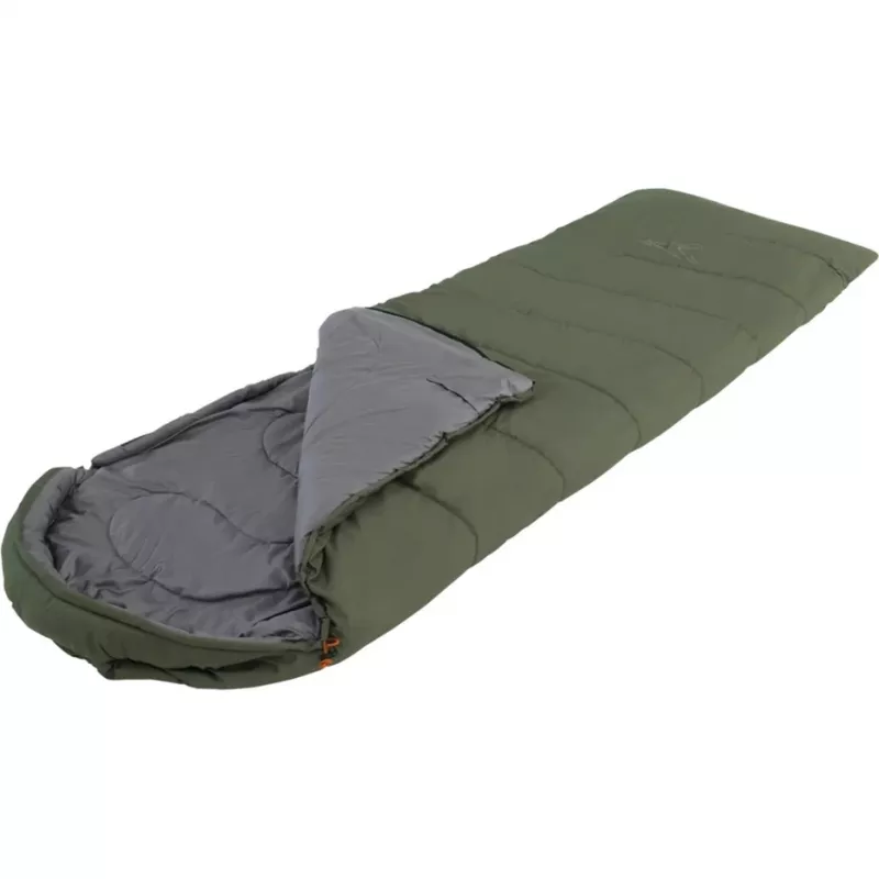 Śpiwór easy camp Raven II Square -3°C, oliwkowozielony, model 240208