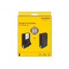 Key Cabinet DELOCK 20932 aluminiowo-plastikowy organizer na klucze z zamkiem szyfrowym, czarny