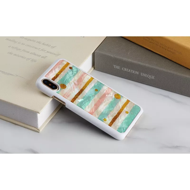 Etui na smartfon iKins do iPhone XS / iPhone XS Max — pop mint Czarny