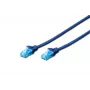 Przewód krosowy U/UTP Cat.5e PVC 2m niebieski