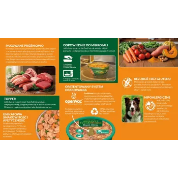 Mokra karma dla psa ARQUIVET Fresh Home Gulasz Wołowy 280 g — dorosłe psy, wołowina, kompletna karma w puszce