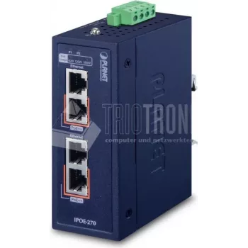 PLANET IPOE-270 przełącznik sieciowy Power over Ethernet PoE 4 porty RJ-45