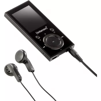 Odtwarzacz MP3 16 GB Czarny/3717470 Intenso
