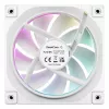 Wentylator obudowy 12 cm DeepCool FL12 WH — zestaw 3 szt., 120×120×25 mm, 2150 RPM, 55 CFM, Fluid Dynamic Bearing, PWM, multi-LED, 4-pin
