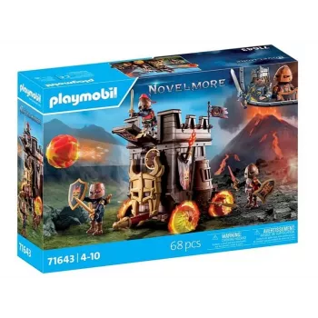 Zestaw figurek Novelmore 71643 Wóz bojowy z armatą ogniową
