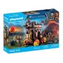 Zestaw figurek Novelmore 71643 Wóz bojowy z armatą ogniową