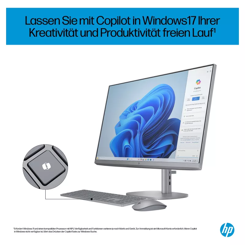 HP OmniStudio X All-in-One 27-cs0077ng (Srebrny. Windows 11 Home 64-bit)