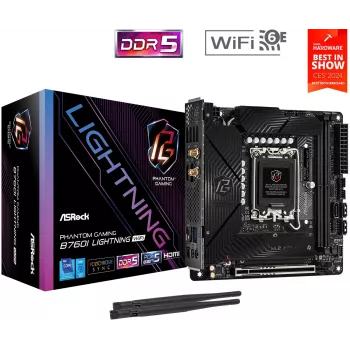 ASRock B760I Lightning WiFi DDR5 Mini-ITX LGA1700 Płyta główna