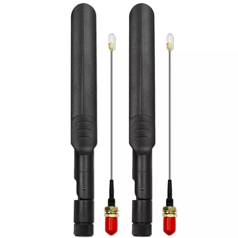 Zewnętrzna antena podwójna 4G LTE QOLTEC 57047 5 dBi dookólna