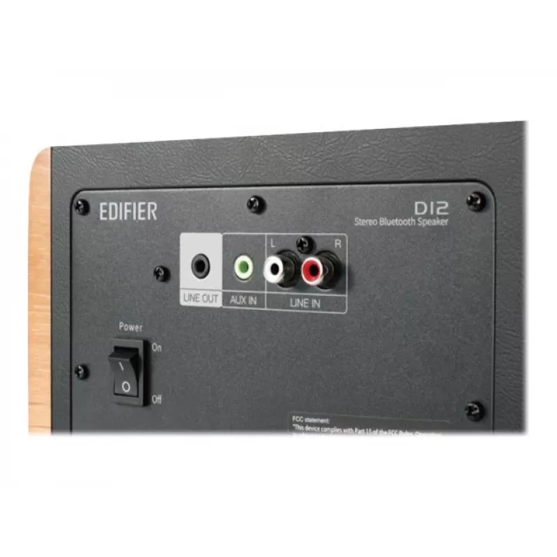 Edifier | Mały głośnik aktywny | D12 | Bluetooth | Połączenie bezprzewodowe