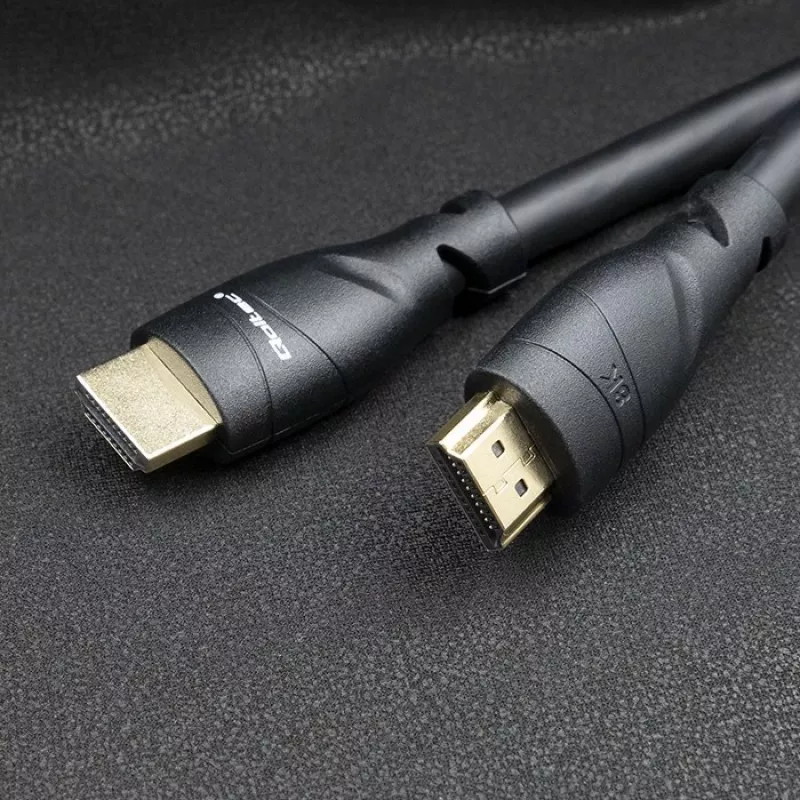 Kabel HDMI 2.1 QOLTEC 5 m — 48 Gbit/s, 8K@60Hz, 26AWG, pozłacane złącza