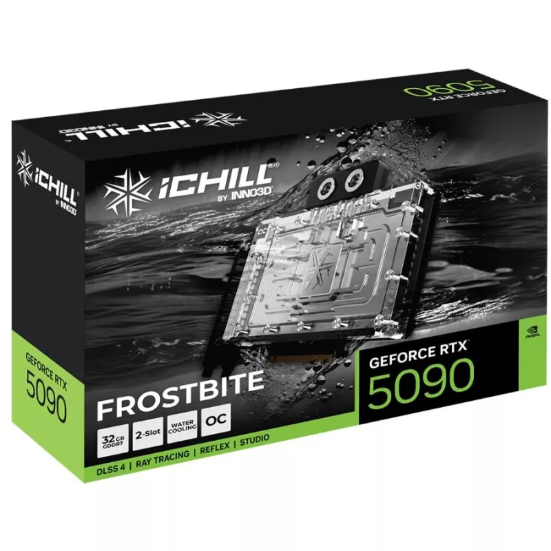INNO3D GeForce RTX 5090 iCHILL Frostbite 32GB GDDR7 karta graficzna