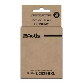 Wkład atramentowy ACTIS KB-529Bk kompatybilny z Brother, czarny pigmentowy, 58 ml, wydajność standardowa, pojedyncze opakowanie