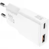 Ładowarka 4smarts PDPlug Duos cienki Smartfon Tablet Biała AC Szybkie ładowanie