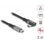 Kabel USB DeLOCK 81132 2 m USB-C czarny 20 Gbit/s