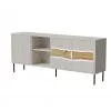 Cama INSERTO 3D1W komoda 190x40x80 kaszmir + LED