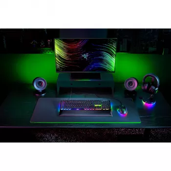 Razer CzarnyWidow V4 - żółty Switch Linear - mechaniczna klawiatura gamingowa