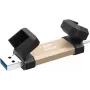 Silicon Power DS72 USB-Stick 500 GB USB Type-A / USB Type-C 3.2 Gen 2 (3.1 Gen 2) Gold (SP500GBUC3S72VPG)