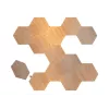 Nanoleaf | Elements Wood Look Hexagons Starter Kit (13 paneli) | Chłodna biel + Ciepła biel