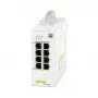 WAGO 852-1812 Lean-Managed-Switch 8 portów 1000Base-T jasnoszary