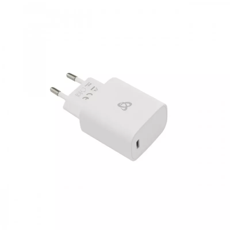 Sbox HC-120 Ładowarka domowa USB Type-C biała