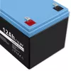 Qoltec LiFePO4 akumulator litowo-żelazowo-fosforanowy 12,8 V 12 Ah 153,6 Wh z BMS