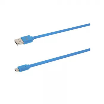 Kabel USB Tellur TLL155011 1m USB A Micro-USB A niebieski