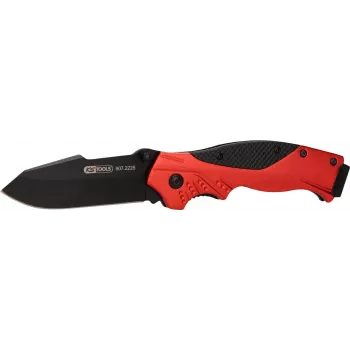 Nóż składany ks tools 907.2225 — ostrze 34 mm, mechanizm blokujący