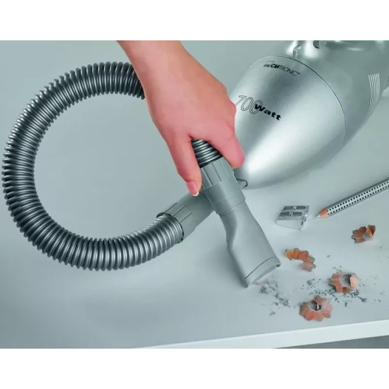 Clatronic HS 2631 odkurzacz ręczny Szary Worek na kurz