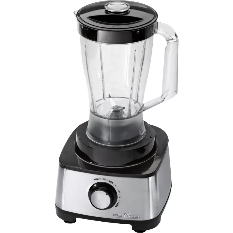 ProfiCook PC-KM 1063 robot kuchenny 1200 W 1,75 L czarny, stal nierdzewna