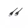 Przedłużacz USB DIGITUS AK-112331, 3 m, wtyk USB A na gniazdo USB A, USB 3.2 Gen 1, czarny