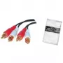 shiverpeaks Kabel / Adapter - 2 x RCA - Męski - 2 x RCA - Męski - prosty - prosty (BS40502)