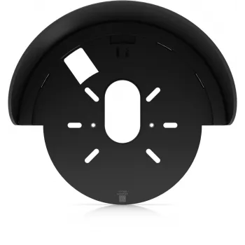 Akcesorium do kamery Ubiquiti G6 Dome chroniące przed warunkami atmosferycznymi podczas instalacji na zewnątrz na ścianie lub słupie. (UACC-G6-DOME-WS-B)