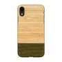 Etui na smartfona man and wood do iPhone XR — bamboo forest Czarny