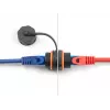 Kabel sieciowy DeLOCK 88145 RJ45 na RJ45 Kat.6A Czarny