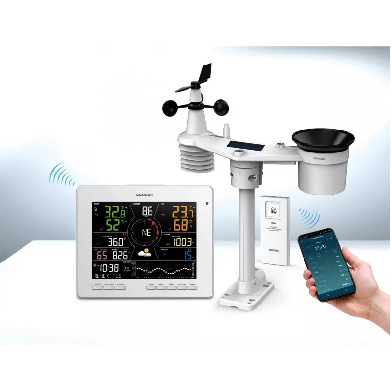 Stacja pogodowa SWS 16600 WiFi 7 w 1