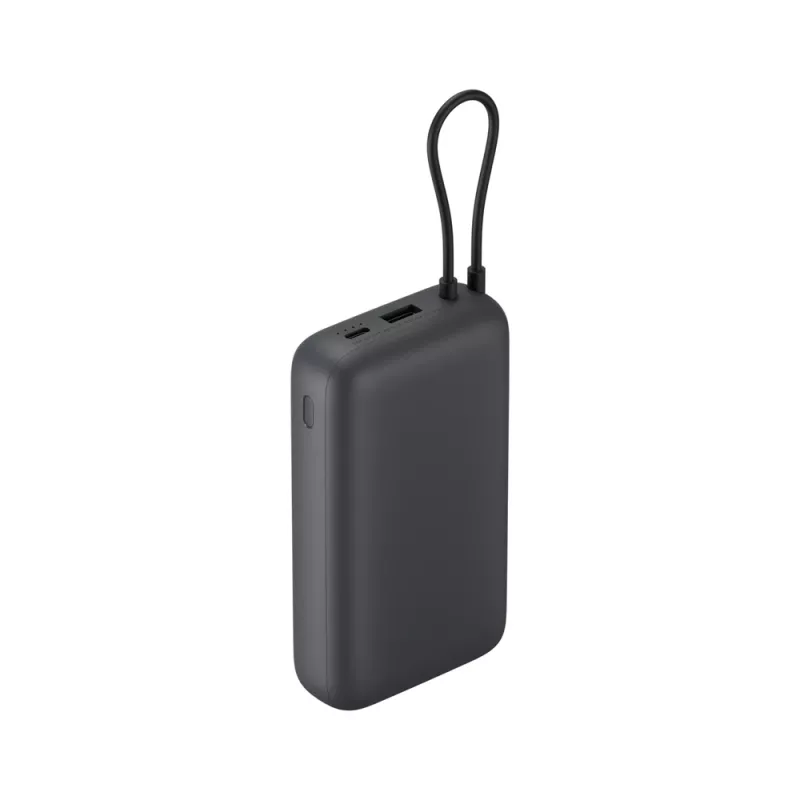 Power bank Xiaomi 20000mAh z wbudowanym kablem, ciemnoszary, model 61828