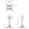 Uchwyt sufitowy do projektora Vogel's PPC1540W